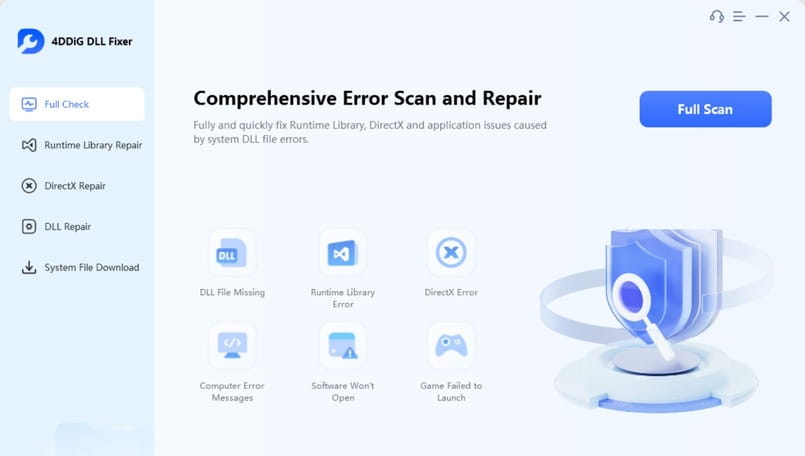 4DDiG DLL Fixer Full Crack