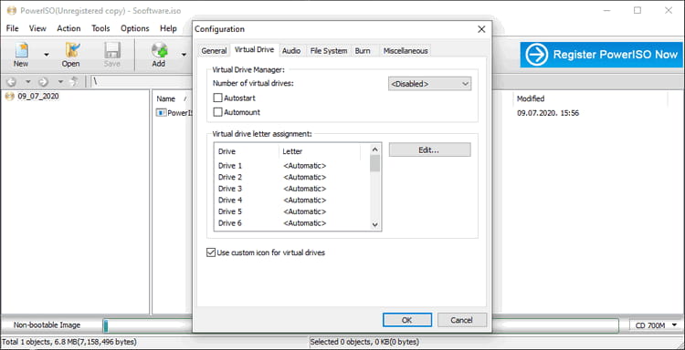 Phần mềm PowerISO Full